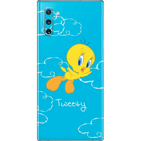 Looney Tunes Tweety Bird Flying Galaxy Note 10 Skin